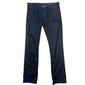 Burberry Brit Steadman Slim Jeans Dark Blue Wash Painted Size 34 W | 34 L
